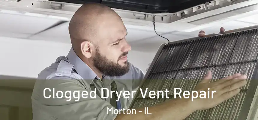  Clogged Dryer Vent Repair Morton - IL