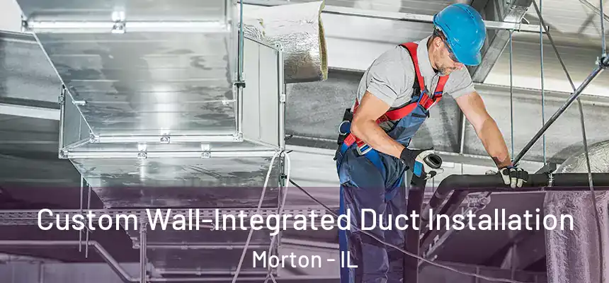  Custom Wall-Integrated Duct Installation Morton - IL